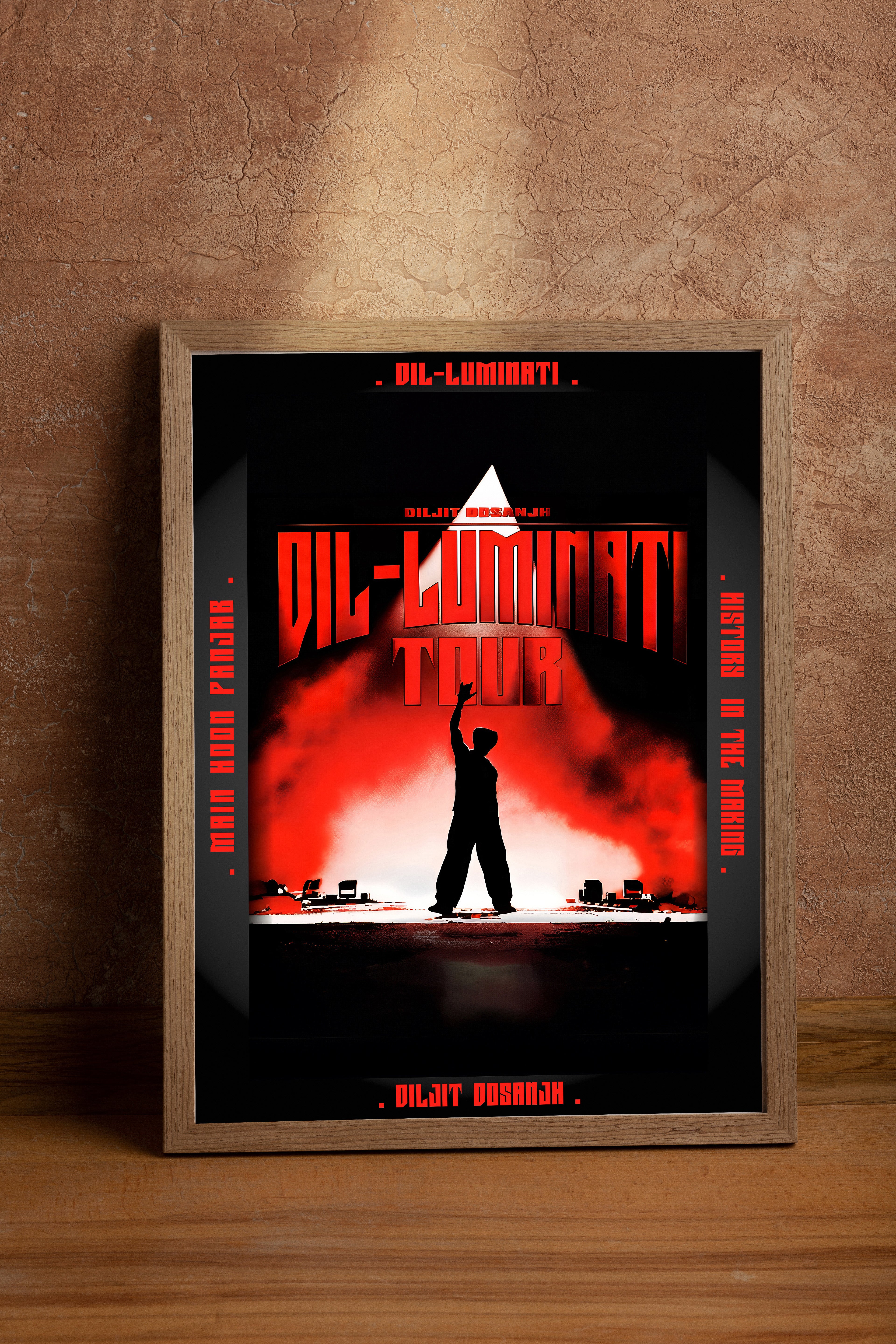 DIL-LUMINATI Tour Multi-Dimensional Art Frame